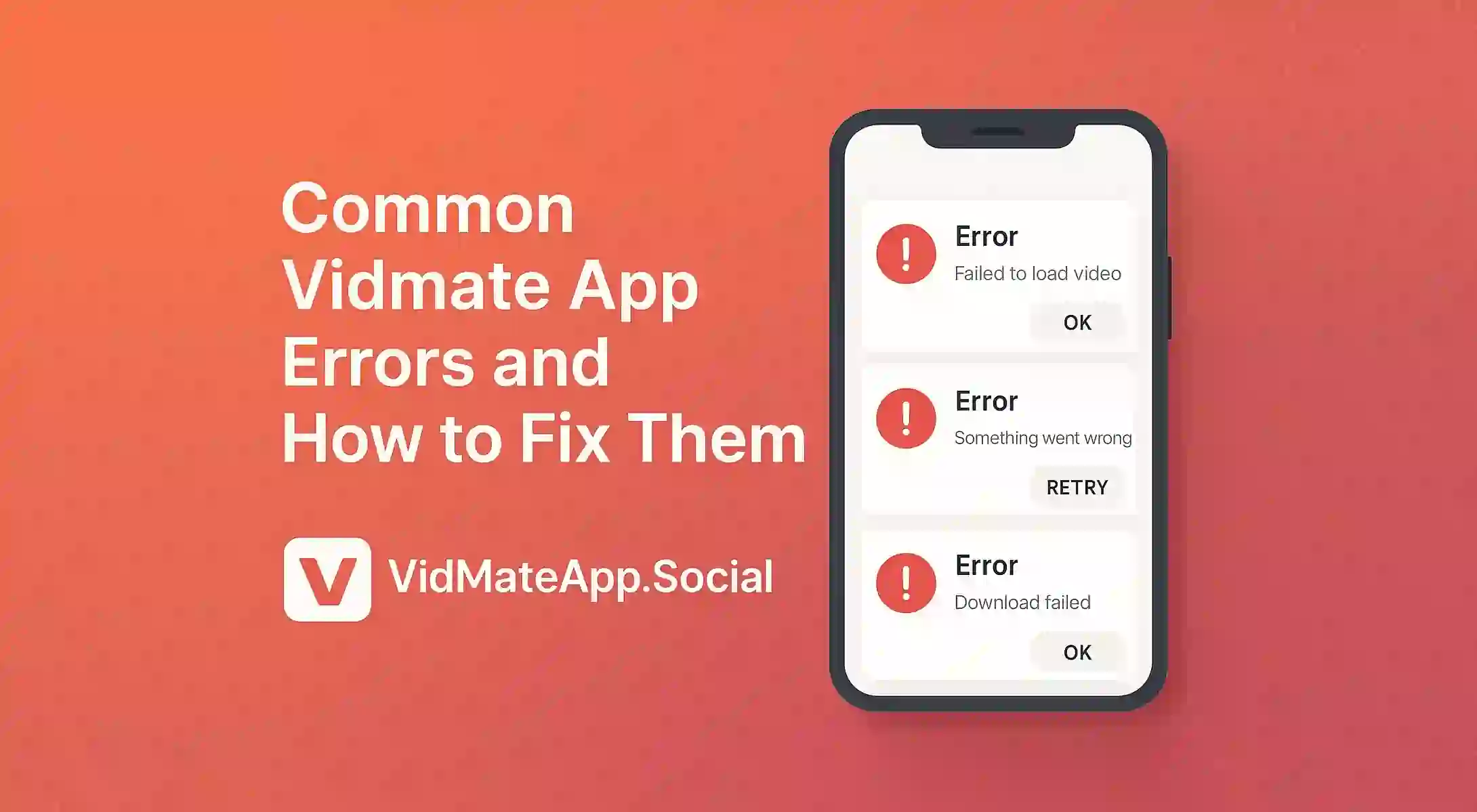 Common Vidmate App Errors and How to Fix Them (1)