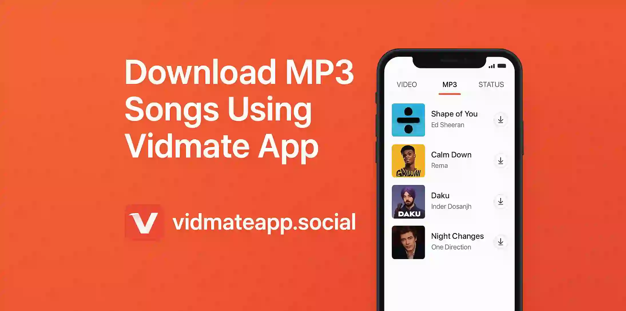 How to Download MP3 Songs Using Vidmate App