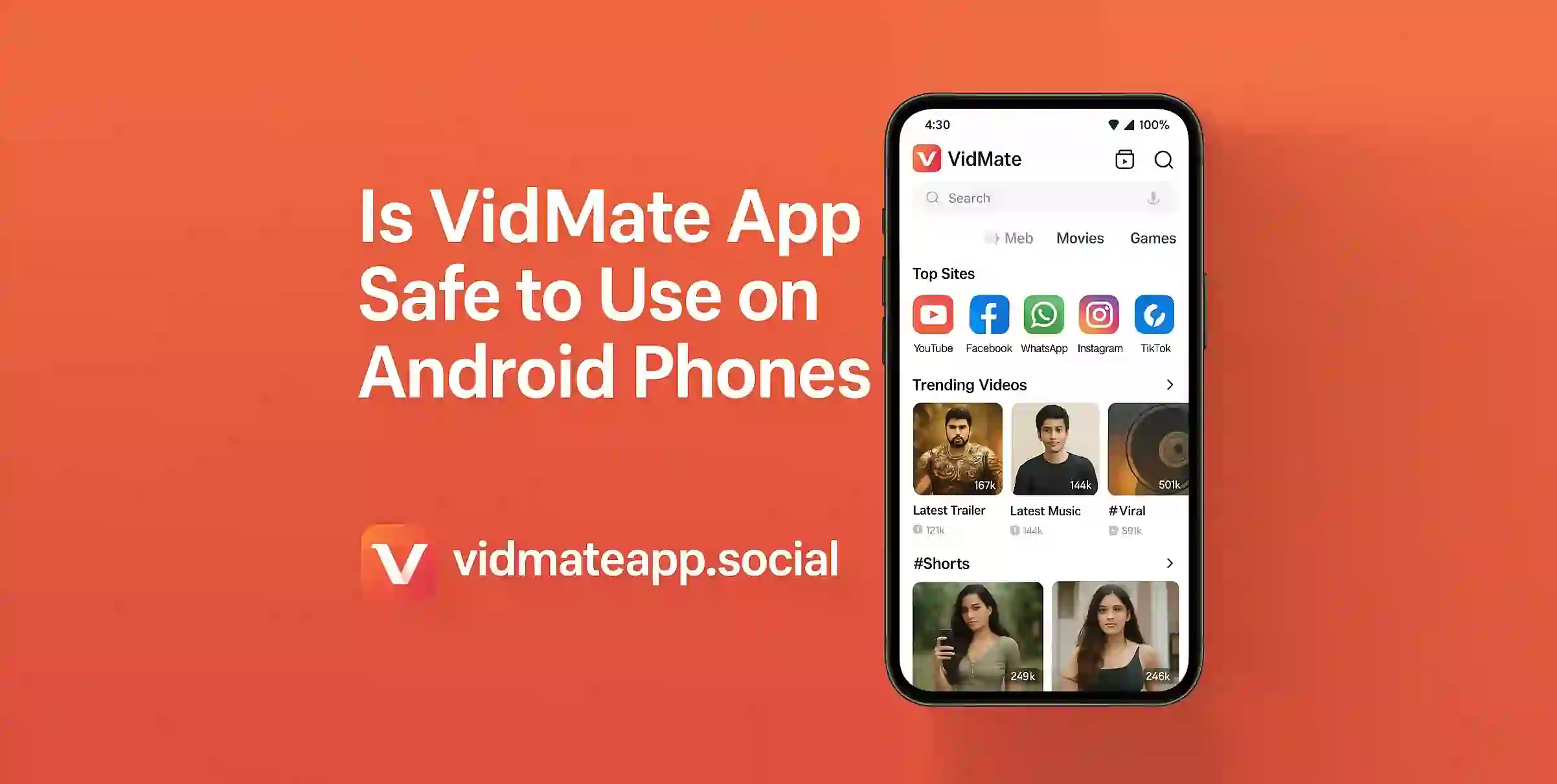 Is Vidmate App Safe to Use on Android Phones (1)