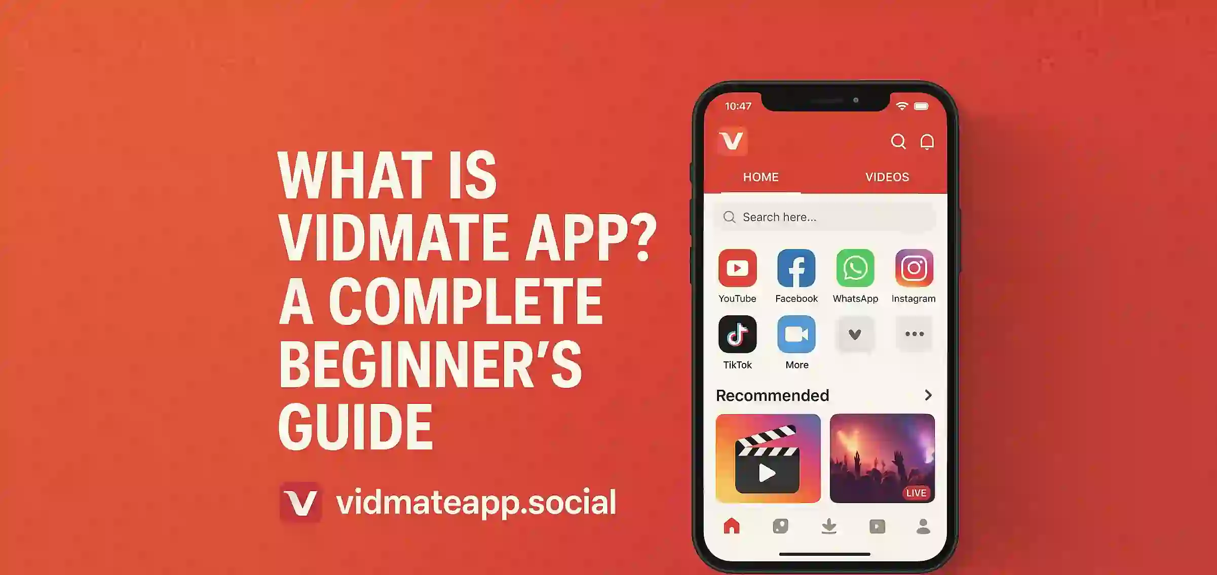What Is Vidmate App A Complete Beginner’s Guide